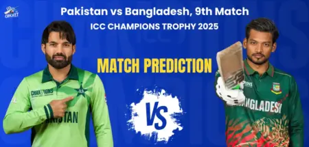 Pakistan vs Bangladesh Match Prediction