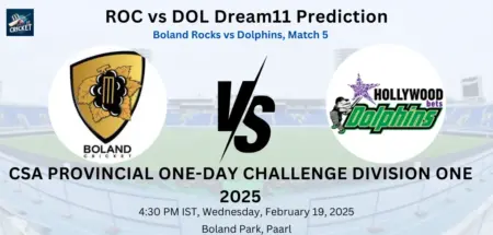 ROC vs DOL Dream11 Prediction