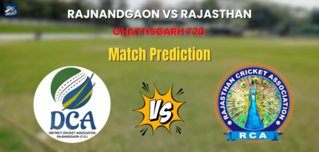 Rajnandgaon vs Rajasthan Match Prediction