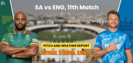 SA vs ENG, 11th Match National Stadium