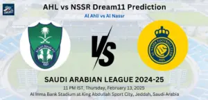 AHL vs NSSR Dream11 Prediction