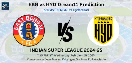 EBG vs HYD Dream11 Prediction