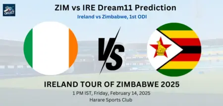 ZIM vs IRE Dream11 Prediction