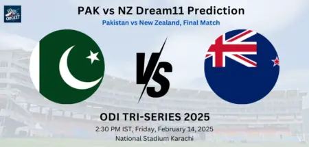 PAK vs NZ Dream11 Prediction