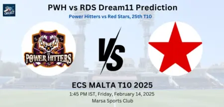 PWH vs RDS Dream11 Prediction