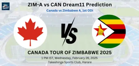 ZIM-A vs CAN Dream11 Prediction