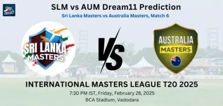 SLM vs AUM Dream11 Prediction