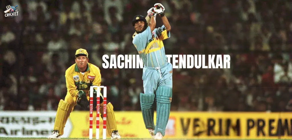 Sachin Tendulkar scored a brilliant