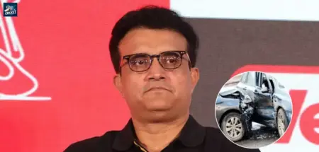 Sourav Ganguly Car Accident