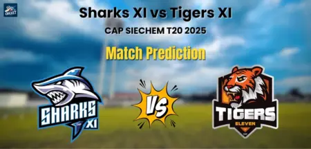 Sharks XI vs Tigers XI Match Prediction