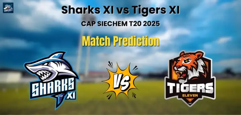 Sharks XI vs Tigers XI Match Prediction