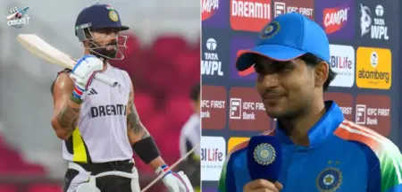 Shubman Gill statement regarding Virat Kohli's fitness