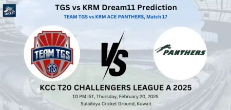 TGS vs KRM Dream11 Prediction