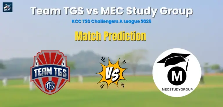 Team TGS vs MEC Study Group Match Prediction