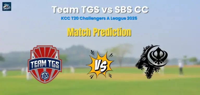 Team TGS vs SBS CC Match Prediction
