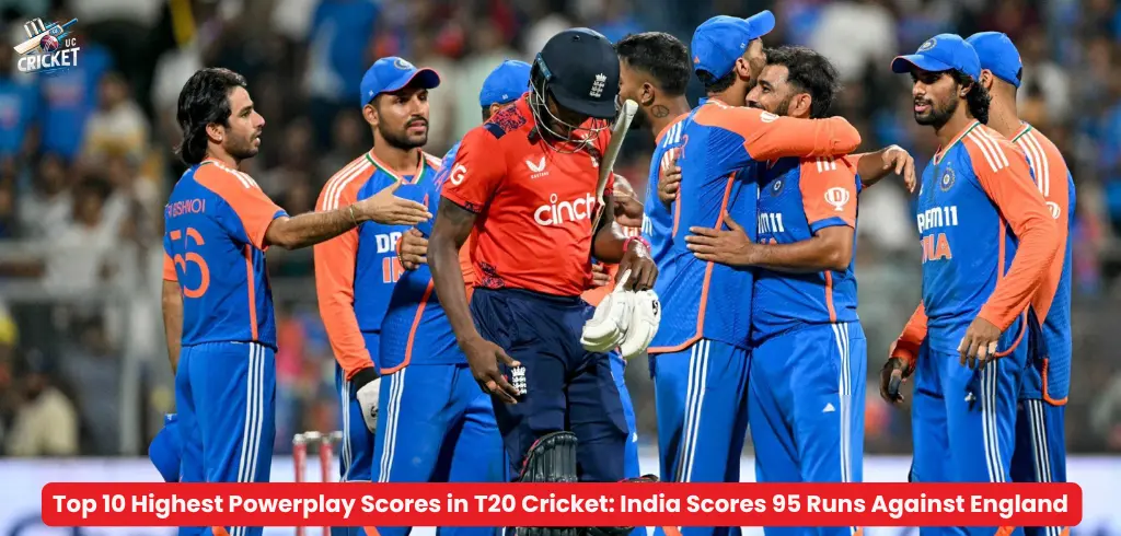 Highest Powerplay Scores in T20 Cricket