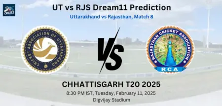 UT vs RJS Dream11 Prediction