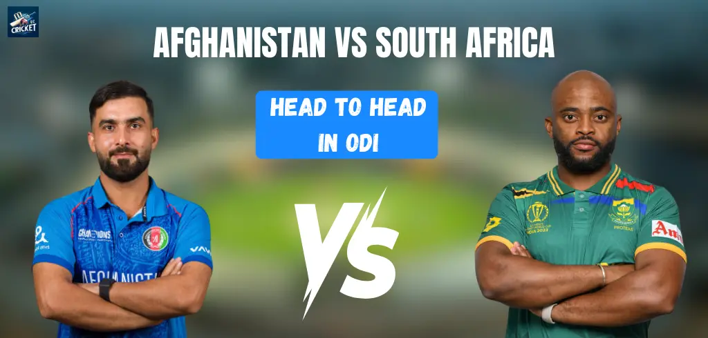 Afg vs SA Head-to-Head Record in ODI Cricket