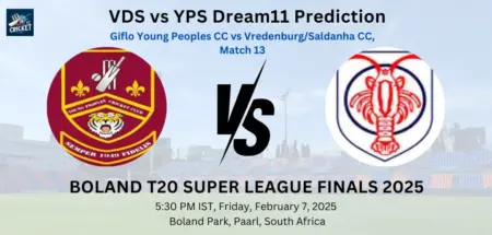 VDS vs YPS Dream11 Prediction