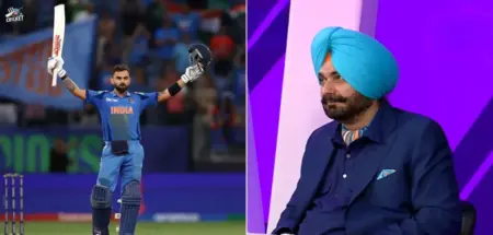 Navjot Singh Sidhu makes a massive prediction regarding Virat Kohli's international hundreds.