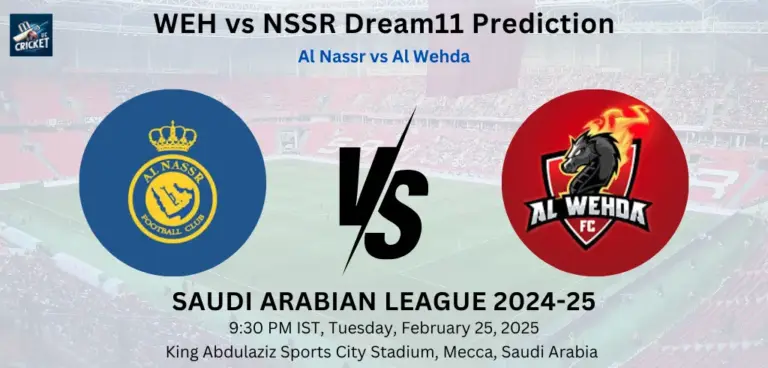 WEH vs NSSR Dream11 Prediction