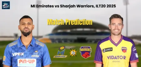 MI Emirates vs Sharjah Warriors Match Prediction