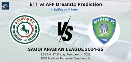 ETT vs AFF Dream11 Prediction