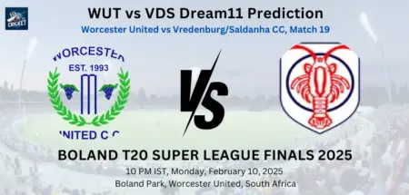 WUT vs VDS Dream11 Prediction