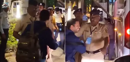 Raghu gets stopped by police