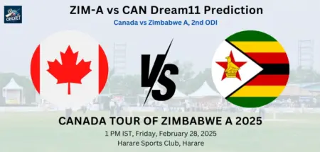 ZIM-A vs CAN Dream11 Prediction