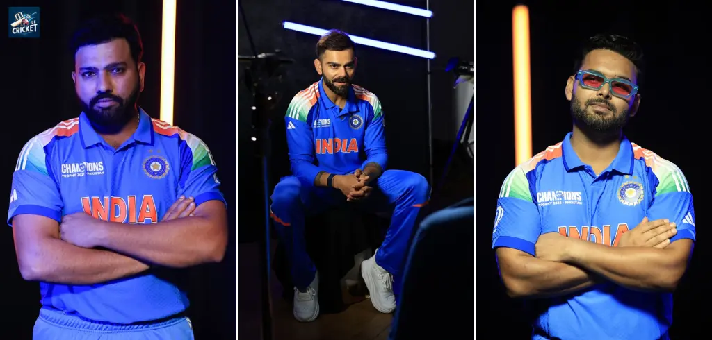 team India's champions trophy 2025 jersey