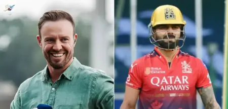 AB De Villiers and Virat Kohli