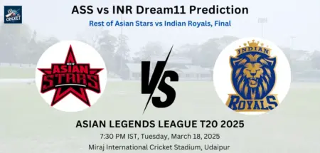 ASS vs INR Dream11 Prediction