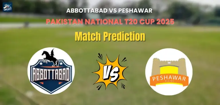 Abbottabad vs Peshawar Match Prediction