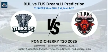 BUL vs TUS Dream11 Prediction