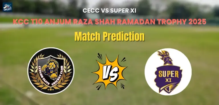 CECC vs Super XI Match Prediction