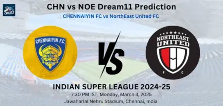 CHN vs NOE Dream11 Prediction