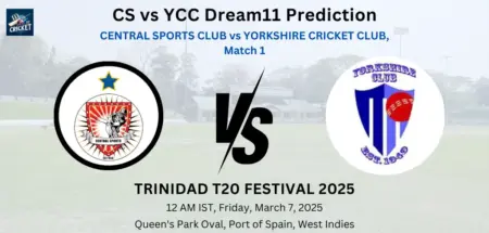 CS vs YCC Dream11 Prediction