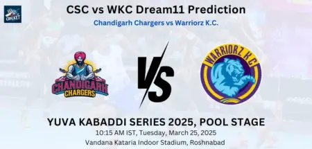 CSC vs WKC Dream11 Prediction