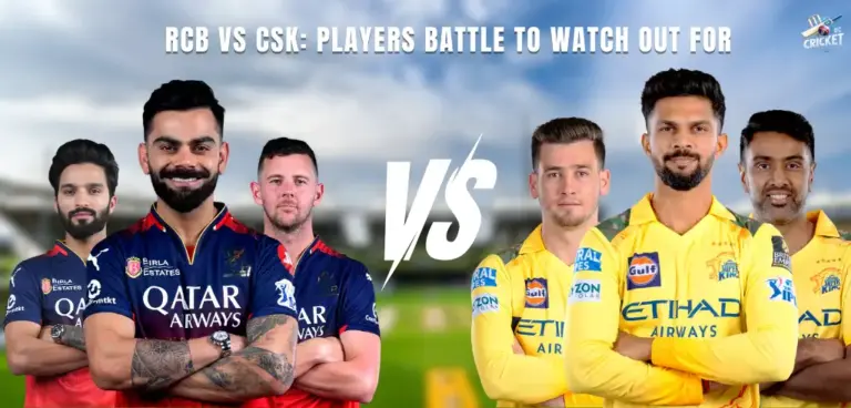 Virat Kohli vs Noor Ahmed, Rajat Patidar vs Ravi Ashwin, Josh Hazelwood vs Ruturaj Gaikwad CSK vs RCB IPL 2025