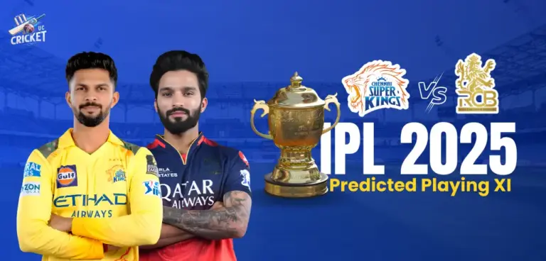 CSK vs RCB Predicted Playing XI