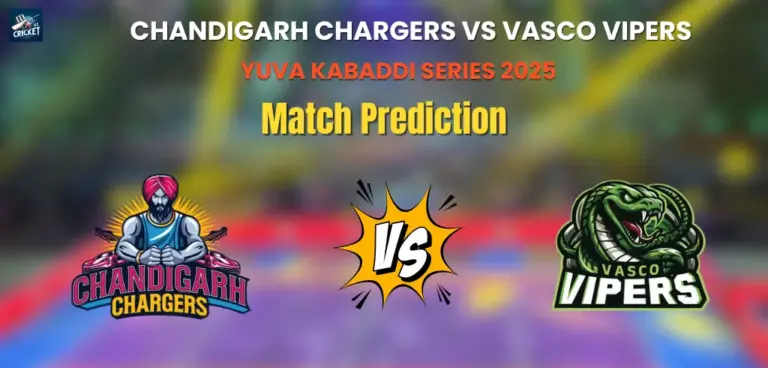 Chandigarh Chargers vs Vasco Vipers Match Prediction