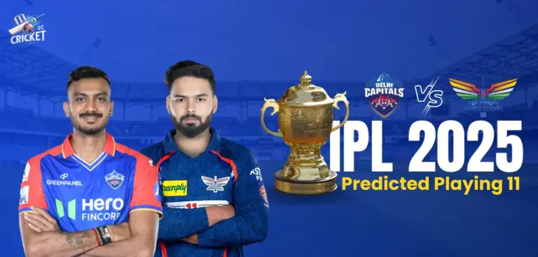 DC vs LSG Predicted Playing XI