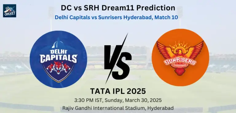 DC vs SRH Dream11 Prediction