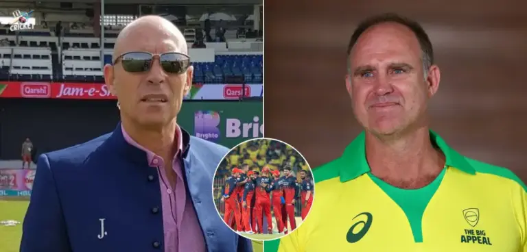 Danny Morrison and Mathew Hayden