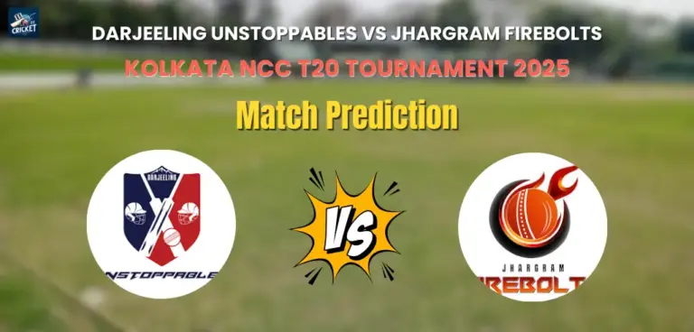 Darjeeling Unstoppables vs Jhargram Firebolts Match Prediction