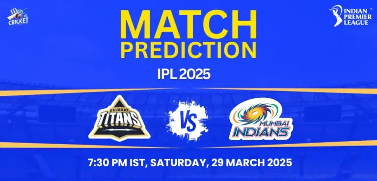 GT vs MI Match Prediction