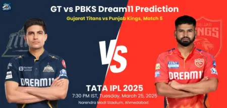 GT vs PBKS Dream11 Prediction