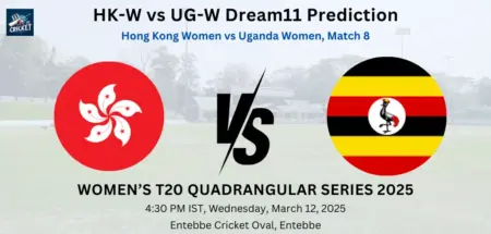 HK-W vs UG-W Dream11 Prediction