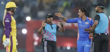 Harmanpreet Kaur Fined in WPL for Dissent Against Umpire’s Decision Harmanpreet Kaur gets fined